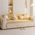 Washable Sofa Throw Pad, Non-Slip Sofa Mat Cozy Couch Slipcover with Soft Furry Trim
