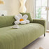 High Stretch Herringbone Textured Slipcover for Standard & L-Shaped Sectional Couches