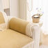 Washable Sofa Throw Pad, Non-Slip Sofa Mat Cozy Couch Slipcover with Soft Furry Trim