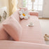 High Stretch Herringbone Textured Slipcover for Standard & L-Shaped Sectional Couches