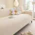 High Stretch Herringbone Textured Slipcover for Standard & L-Shaped Sectional Couches
