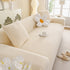High Stretch Herringbone Textured Slipcover for Standard & L-Shaped Sectional Couches