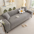 High Stretch Herringbone Textured Slipcover for Standard & L-Shaped Sectional Couches