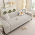 High Stretch Herringbone Textured Slipcover for Standard & L-Shaped Sectional Couches
