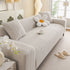 High Stretch Herringbone Textured Slipcover for Standard & L-Shaped Sectional Couches