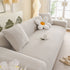 High Stretch Herringbone Textured Slipcover for Standard & L-Shaped Sectional Couches