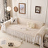 French Chic Style Ruffle Floral Cover Throws for Sofas, Decorative Couch Covers