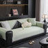 Houndstooth Ice Silk Breathable Sofa Cover, Modern Non-Slip Summer Couch Protector