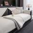 Houndstooth Ice Silk Breathable Sofa Cover, Modern Non-Slip Summer Couch Protector