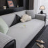 Houndstooth Ice Silk Breathable Sofa Cover, Modern Non-Slip Summer Couch Protector