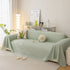Durable Cooling Couch Cover for Dogs Textured Chic Leaf Summer Throw Cover Blanket