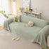 Durable Cooling Couch Cover for Dogs Textured Chic Leaf Summer Throw Cover Blanket