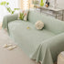 Durable Cooling Couch Cover for Dogs Textured Chic Leaf Summer Throw Cover Blanket