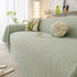 Durable Cooling Couch Cover for Dogs Textured Chic Leaf Summer Throw Cover Blanket