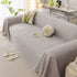 Durable Cooling Couch Cover for Dogs Textured Chic Leaf Summer Throw Cover Blanket