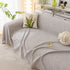 Durable Cooling Couch Cover for Dogs Textured Chic Leaf Summer Throw Cover Blanket