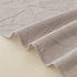 Durable Cooling Couch Cover for Dogs Textured Chic Leaf Summer Throw Cover Blanket