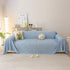 Durable Cooling Couch Cover for Dogs Textured Chic Leaf Summer Throw Cover Blanket