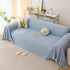Durable Cooling Couch Cover for Dogs Textured Chic Leaf Summer Throw Cover Blanket