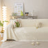 Durable Cooling Couch Cover for Dogs Textured Chic Leaf Summer Throw Cover Blanket