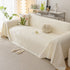 Durable Cooling Couch Cover for Dogs Textured Chic Leaf Summer Throw Cover Blanket