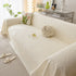 Durable Cooling Couch Cover for Dogs Textured Chic Leaf Summer Throw Cover Blanket