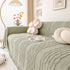 Modern 3D Water Ripple Sofa Cover, Non-Shedding Cream Style Furniture Protector Throw
