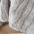 Modern 3D Water Ripple Sofa Cover, Non-Shedding Cream Style Furniture Protector Throw
