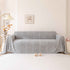 Modern 3D Water Ripple Sofa Cover, Non-Shedding Cream Style Furniture Protector Throw