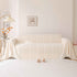 Modern 3D Water Ripple Sofa Cover, Non-Shedding Cream Style Furniture Protector Throw