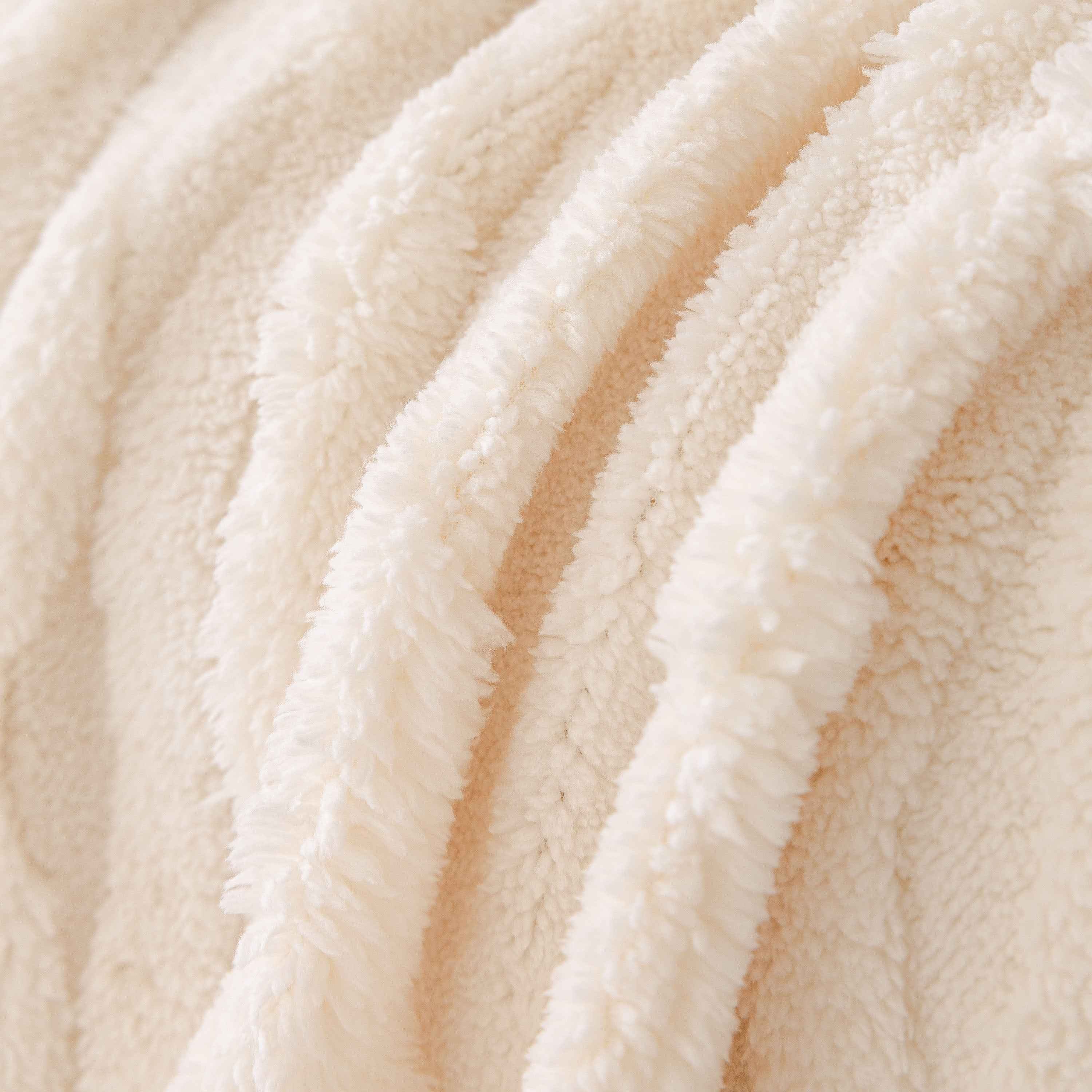 Modern 3D Water Ripple Sofa Cover, Non-Shedding Cream Style Furniture Protector Throw