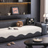 Chenille Couch Cover with Scalloped Edge, Non-Slip Modular Slipcover Sectional
