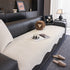 Chenille Couch Cover with Scalloped Edge, Non-Slip Modular Slipcover Sectional