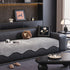 Chenille Couch Cover with Scalloped Edge, Non-Slip Modular Slipcover Sectional