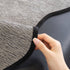 Chenille Couch Cover with Scalloped Edge, Non-Slip Modular Slipcover Sectional