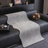 Chenille Couch Cover with Scalloped Edge, Non-Slip Modular Slipcover Sectional