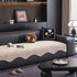 Chenille Couch Cover with Scalloped Edge, Non-Slip Modular Slipcover Sectional