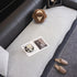 Chenille Couch Cover with Scalloped Edge, Non-Slip Modular Slipcover Sectional