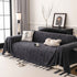 Thick Plush Sofa Cover Throw for Couch, 3D Textured Herringbone Washable Slipcover