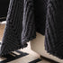 Thick Plush Sofa Cover Throw for Couch, 3D Textured Herringbone Washable Slipcover