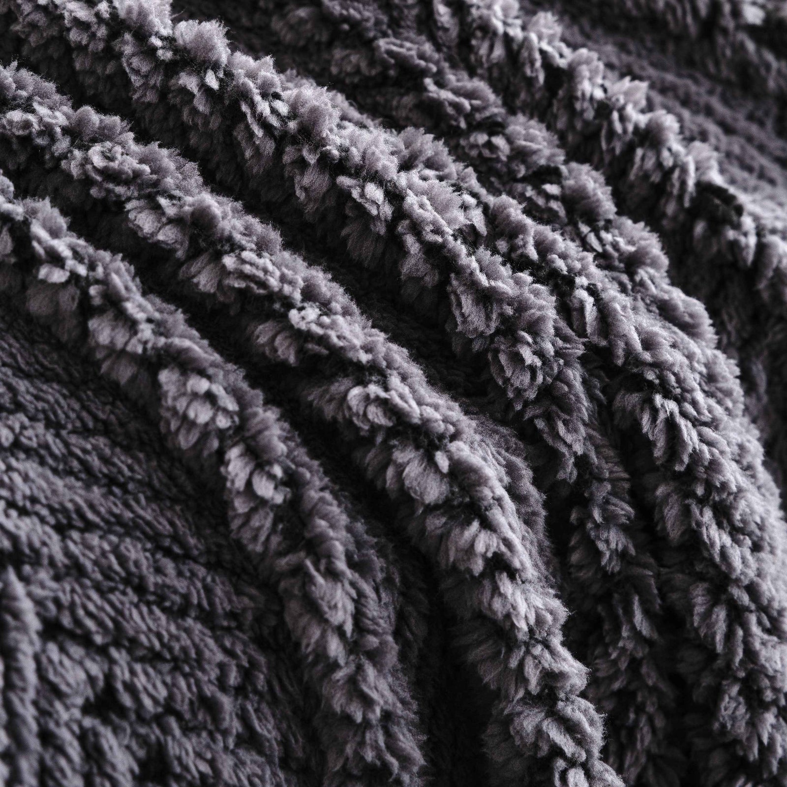 Thick Plush Sofa Cover Throw for Couch, 3D Textured Herringbone Washable Slipcover