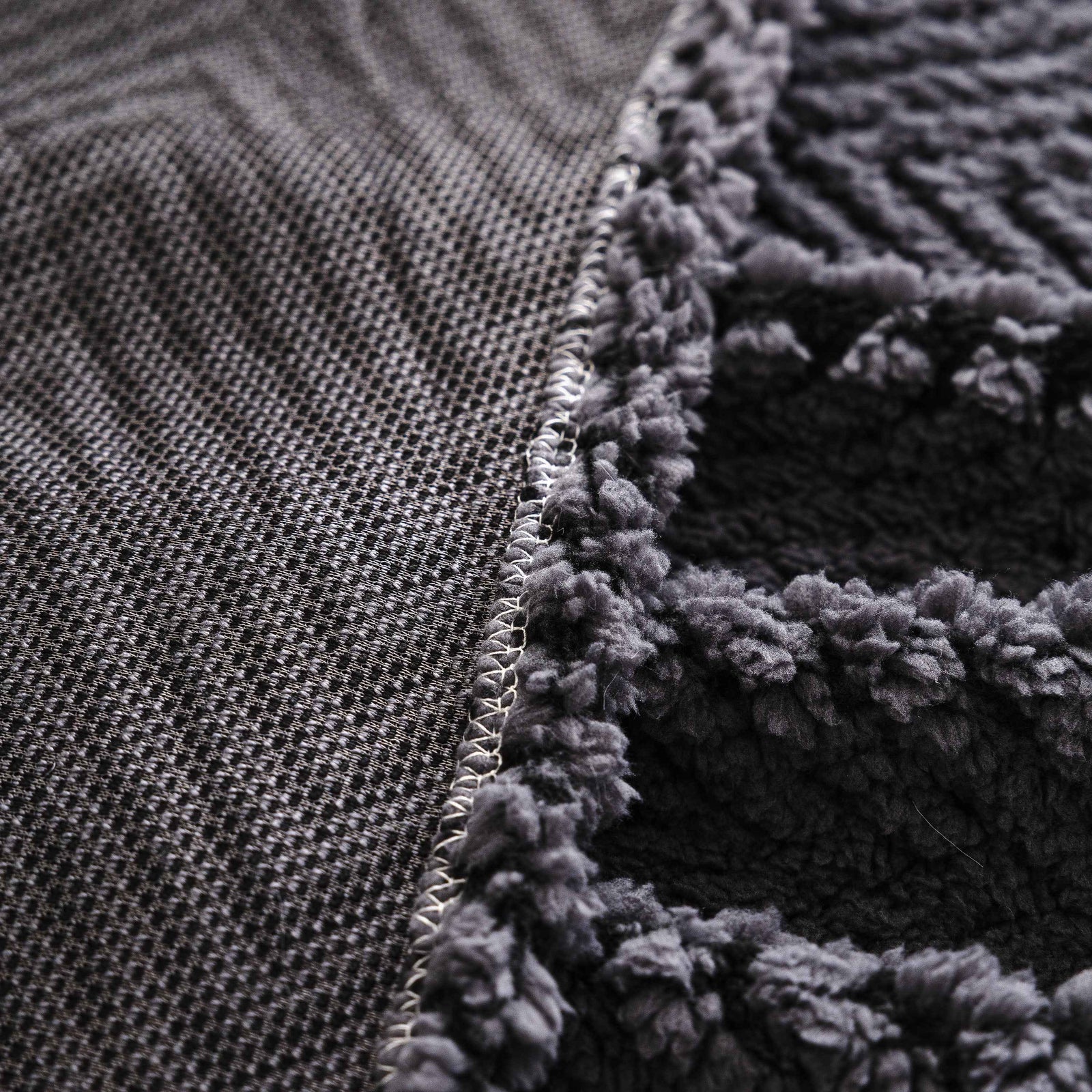 Thick Plush Sofa Cover Throw for Couch, 3D Textured Herringbone Washable Slipcover
