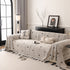 Thick Plush Sofa Cover Throw for Couch, 3D Textured Herringbone Washable Slipcover