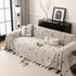 Thick Plush Sofa Cover Throw for Couch, 3D Textured Herringbone Washable Slipcover