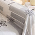 Chenille Sofa Cover Throw, Smile Couch Cover Blanket Throws for Couches, Soft Sofa Towel