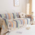 Chenille Sofa Cover Throw, Smile Couch Cover Blanket Throws for Couches, Soft Sofa Towel