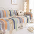 Chenille Sofa Cover Throw, Smile Couch Cover Blanket Throws for Couches, Soft Sofa Towel