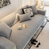 Baroque Floral Quilted Cotton Sofa Cover, Non-Slip Washable Couch Protector