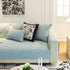 Baroque Floral Quilted Cotton Sofa Cover, Non-Slip Washable Couch Protector