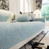 Baroque Floral Quilted Cotton Sofa Cover, Non-Slip Washable Couch Protector